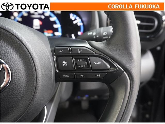 ヤリスクロス ハイブリッドＺ　衝突被害軽減システム　メモリーナビ　フルセグ　ＥＴＣ　バックカメラ　ドラレコ　ＣＤ　ＤＶＤ再生　キーレス　スマートキー　盗難防止装置（21枚目）