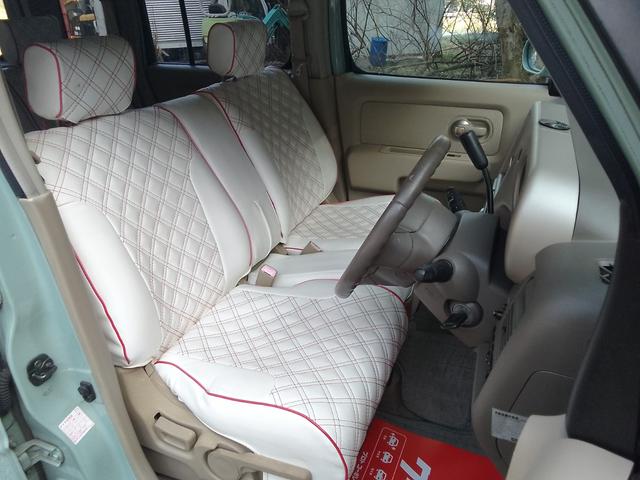 キューブ 15M プレミアムインテリア 下取車価格 クラッツィホワイトレザーキルティングタイプシートカバー 現状渡し 車検付き 禁煙車(21枚目)
