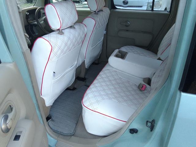 キューブ 15M プレミアムインテリア 下取車価格 クラッツィホワイトレザーキルティングタイプシートカバー 現状渡し 車検付き 禁煙車(31枚目)