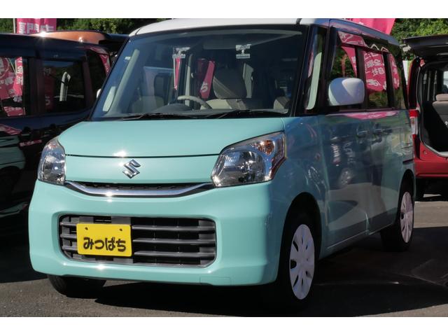 スペーシア Ｘ　ＣＤ　スマートキー＆プッシュスタート　左側電動スライドドア　電動格納ドアミラー　アイドリングストップ　オートエアコン　シートヒーター（12枚目）
