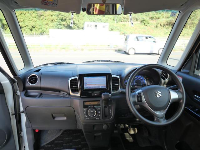 スペーシアカスタム GS 左側電動スライドドア ナビ TV オートエアコン ETC スマートキー プッシュスタート 電動格納ミラー レザー調シートカバー(5枚目)