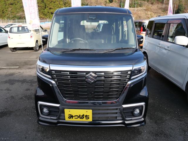 スペーシアカスタム ハイブリッドＸＳ　両側電動スライドドア　ＣＤ　オートエアコン　シートヒーター　トラクションコントロール　純正１５インチアルミホイール　ＬＥＤヘッドライト　アイドリングストップ　スマートキー　プッシュスタート（15枚目）