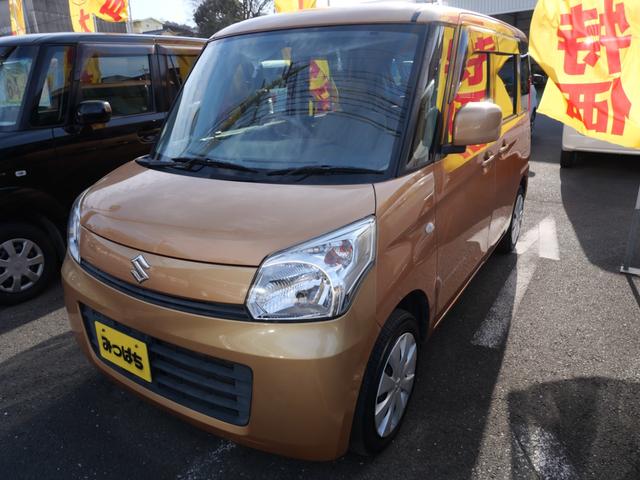 スペーシア Ｘ　ナビ　バックモニター　ＴＶ　左側電動スライドドア　アイドリングストップ　スマートキー　プッシュスタート　アイドリングストップ　電動格納ミラー（2枚目）