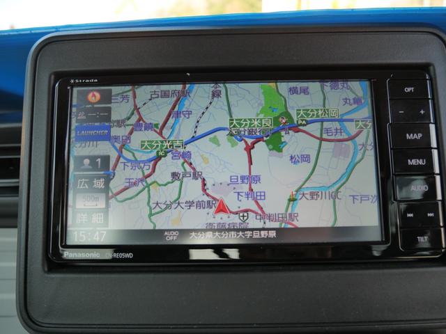 スペーシア ハイブリッドG スマートキー プッシュスタート ナビ フルセグ 電動格納ミラー アイドリングストップ オートエアコン ブレーキサポート(30枚目)