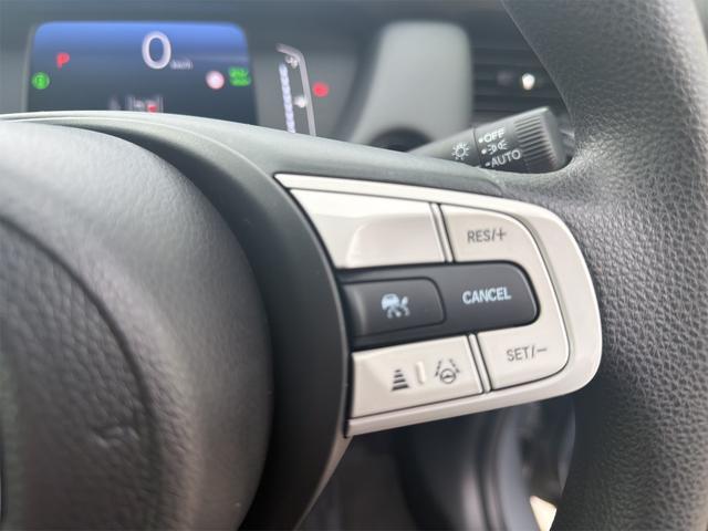 フィット e:HEVクロスター バックカメラ ナビ TV クリアランスソナー オートクルーズコントロール レーンアシスト 衝突被害軽減システム アルミホイール オートライト LEDヘッドランプ スマートキー 電動格納ミラー CVT(11枚目)