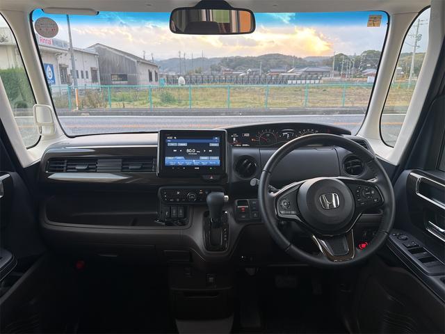 Ｎ－ＢＯＸ Ｌ・ターボ　バックカメラ　両側電動スライドドア　クリアランスソナー　オートクルーズコントロール　レーンアシスト　衝突被害軽減システム　ＬＥＤヘッドランプ　スマートキー　アイドリングストップ　電動格納ミラー（2枚目）