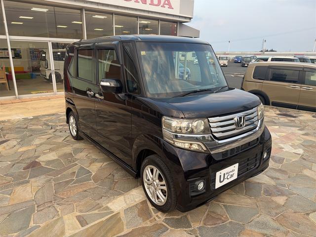 N-BOXカスタム G・Lパッケージ バックカメラ 両側スライド・片側電動 ナビ TV HID スマートキー アイドリングストップ 電動格納ミラー ベンチシート CVT 盗難防止システム ABS ESC CD DVD再生 USB(13枚目)