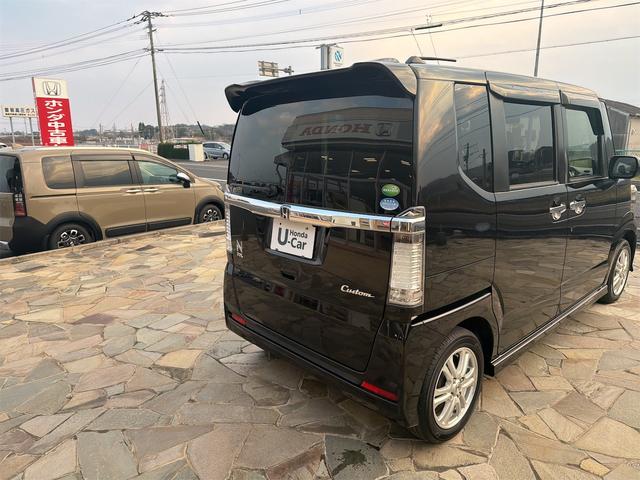 N-BOXカスタム G・Lパッケージ バックカメラ 両側スライド・片側電動 ナビ TV HID スマートキー アイドリングストップ 電動格納ミラー ベンチシート CVT 盗難防止システム ABS ESC CD DVD再生 USB(16枚目)