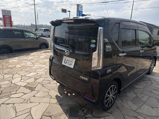 ムーヴ カスタム　Ｘリミテッド　ＳＡＩＩＩ　バックカメラ　ナビ　ＴＶ　衝突被害軽減システム　オートマチックハイビーム　オートライト　ＬＥＤヘッドランプ　スマートキー　アイドリングストップ　電動格納ミラー　シートヒーター　ベンチシート　ＣＶＴ（14枚目）