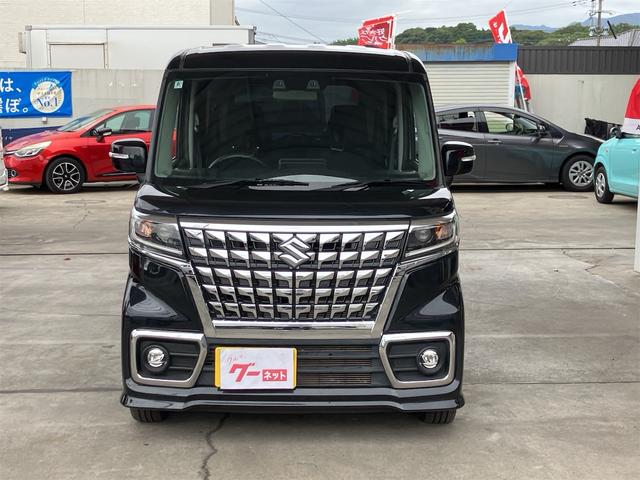 スペーシアカスタム ハイブリッドGS デュアルカメラブレーキサポート レーンアシスト LEDヘッドライト オートライト 片側電動スライドドア スマートキー プッシュスターター 電動格納ドアミラー オートエアコン 純正14インチAW(38枚目)