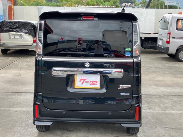 スペーシアカスタム ハイブリッドGS デュアルカメラブレーキサポート レーンアシスト LEDヘッドライト オートライト 片側電動スライドドア スマートキー プッシュスターター 電動格納ドアミラー オートエアコン 純正14インチAW(44枚目)