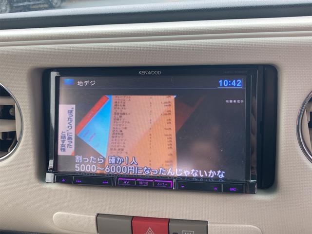 ココアプラスＸ　ナビ　ＴＶ　スマートキー　アイドリングストップ　電動格納ミラー　ベンチシート　ＣＶＴ　盗難防止システム　ＡＢＳ　ＣＤ　ルーフレール　衝突安全ボディ　エアコン(9枚目)