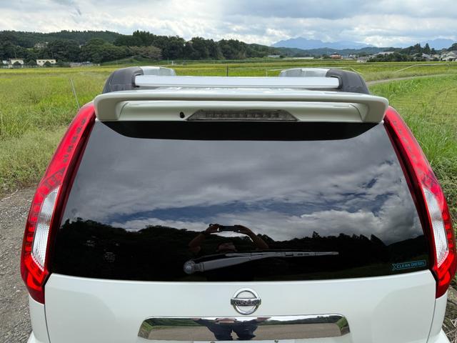 エクストレイル ２０ＧＴ　ブラック　エクストリーマーＸ　ディーゼル　４ＷＤ　ハイパールーフレール付　ＨＩＤヘッドライト　インテリキー　地デジテレビ　Ｂｌｕｅｔｏｏｔｈ　ＥＴＣ（21枚目）