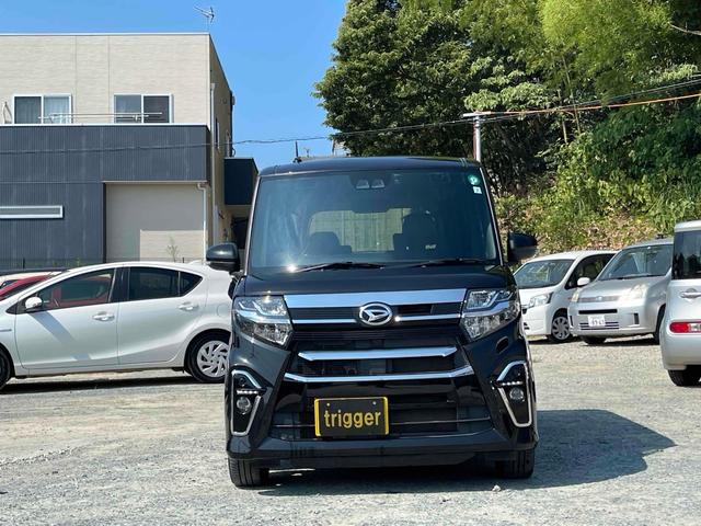 タント カスタムＲＳスタイルセレクション　両側電動スライドドア　ＴＶ　クリアランスソナー　オートクルーズコントロール　衝突被害軽減システム　オートライト　スマートキー　アイドリングストップ　電動格納ミラー　シートヒーター　ベンチシート　ＣＶＴ（12枚目）