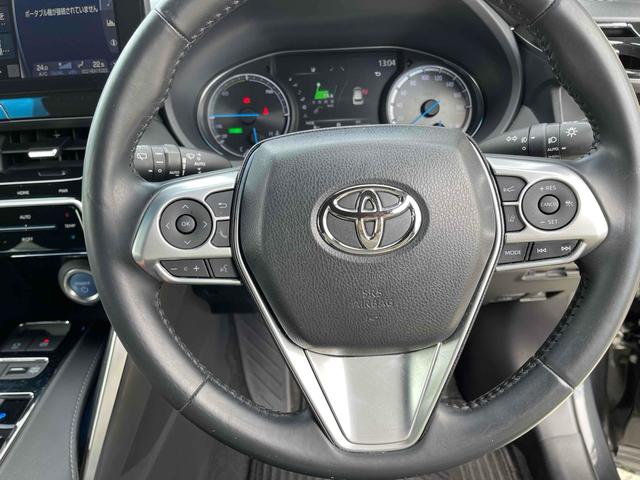 ハリアーハイブリッド Ｚ　ドライブレコーダー　全周囲カメラ　クリアランスソナー　オートクルーズコントロール　レーンアシスト　パワーシート　衝突被害軽減システム　ナビ　ＴＶ　オートマチックハイビーム　オートライト（3枚目）