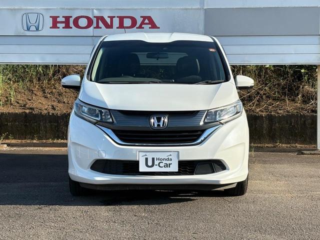 フリード Ｇ・ホンダセンシング　９インチナビ　弊社下取り車　ディーラーメンテナンス車両　ＥＴＣ　　純正ナビ　　オートエアコン　キーレス　Ｂｌｕｅｔｏｏｔｈ　　　　　追突軽減ブレーキ　車線逸脱抑制機能　リアカメラ　アルミホイール（5枚目）