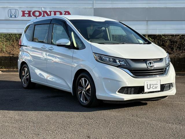 フリード Ｇ・ホンダセンシング　９インチナビ　弊社下取り車　ディーラーメンテナンス車両　ＥＴＣ　　純正ナビ　　オートエアコン　キーレス　Ｂｌｕｅｔｏｏｔｈ　　　　　追突軽減ブレーキ　車線逸脱抑制機能　リアカメラ　アルミホイール（6枚目）