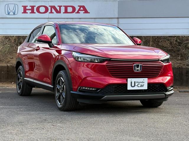 ヴェゼル ｅ：ＨＥＶ　Ｘ　ＣＤ再生　当社下取り車両　フォグライト　純正カーナビ　　キーレス　クルーズコントロール　Ｒカメラ　ＬＥＤヘッドライト　　オートハイビーム　禁煙車　ディーラー定期メンテナンス車両（7枚目）