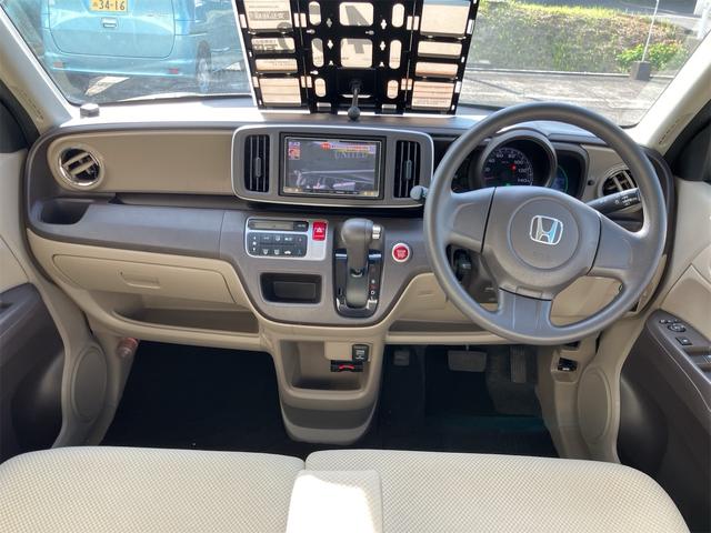 Ｎ－ＯＮＥ Ｇ・Ｌパッケージ　ＨＩＤヘッドライト　１４インチＡＷ　ナビ地デジＴＶ　バックカメラ　Ｂｌｕｅｔｏｏｔｈ　スマートキー　ＥＴＣ　プッシュスターター　電動格納ドアミラー　オートライト　オートエアコン　ベンチシート（2枚目）