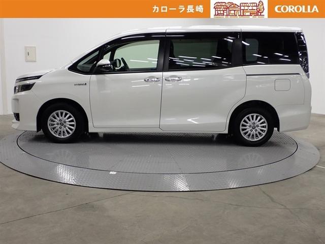 ヴォクシー ハイブリッドＶ　フルセグ　メモリーナビ　ＤＶＤ再生　バックカメラ　ＥＴＣ　両側電動スライド　ＬＥＤヘッドランプ　乗車定員７人　３列シート　記録簿（3枚目）