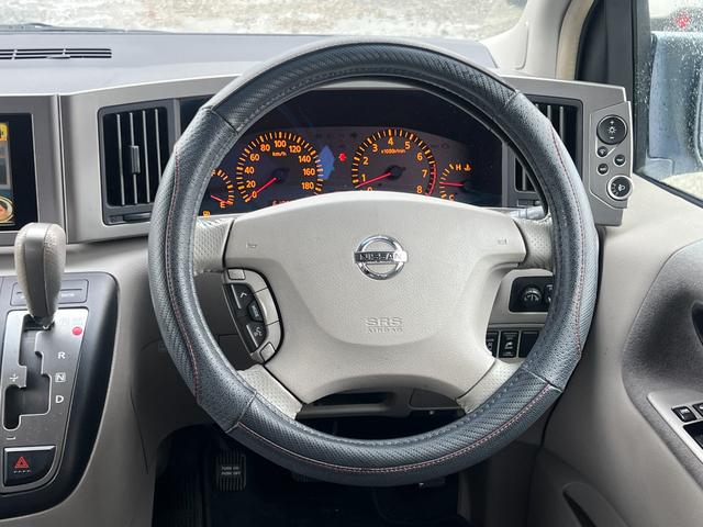 エルグランド ハイウェイスター 左側パワースライドドア TV視聴 社外アルミホイール スマートキー ディスチャージヘッドライト ETC(3枚目)