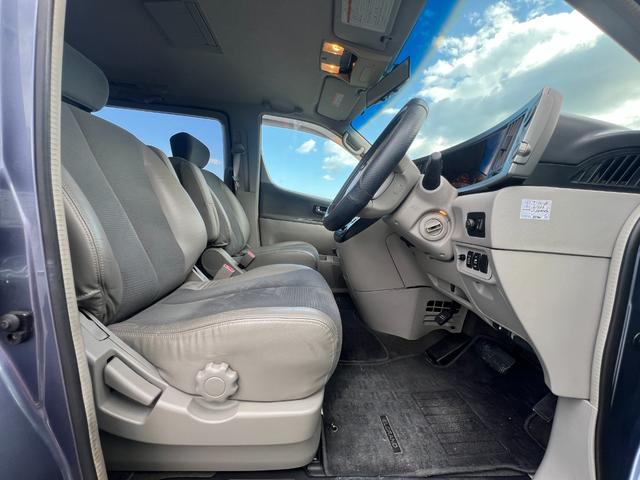 エルグランド ハイウェイスター 左側パワースライドドア TV視聴 社外アルミホイール スマートキー ディスチャージヘッドライト ETC(27枚目)