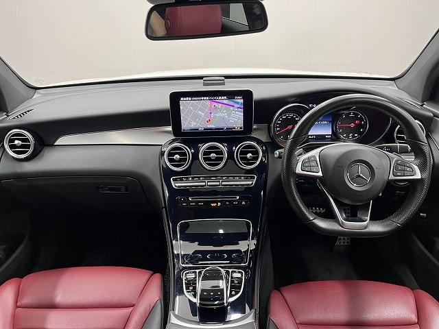 ＧＬＣ ＧＬＣ　２２０　ｄ　４ＭＡＴＩＣ　クーペ　スポーツ　本革仕様　サンルーフ　レダクル　全周囲　フルセグ　パワートランク　ガラスＳＲ　全方位モニター　革Ｓ　シートＨ　スマートキー　キーレスゴー　ＬＥＤヘッド　ＥＴＣ　アイドリングストップ　サイドカメラ　４ＷＤ（24枚目）