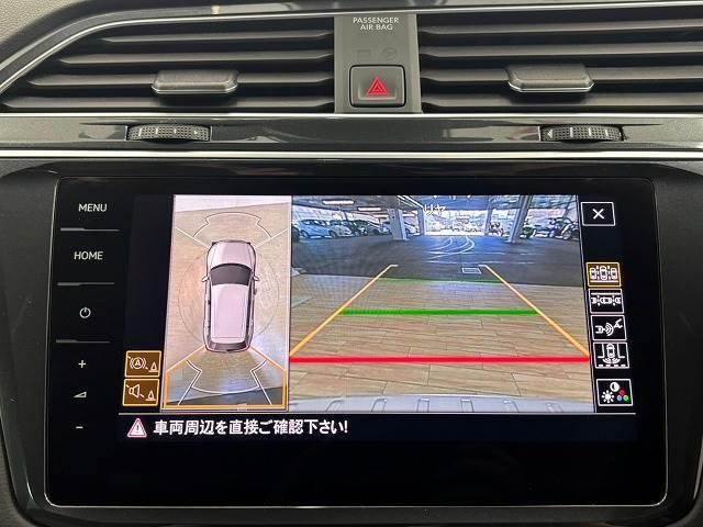 ティグアン ＴＤＩ　４モーション　Ｒライン　全周囲モニター　純正ナビ　パーキングアシスト　ＢＳＭ　レーダークルーズコントロール　パワーバックドア　シートヒーター　フルセグ　ＤＶＤ　ＣＤ　Ｄｉｇｉｔａｌ　Ｃｏｃｋｐｉｔ　Ｐｒｏ　ＥＴＣ（4枚目）