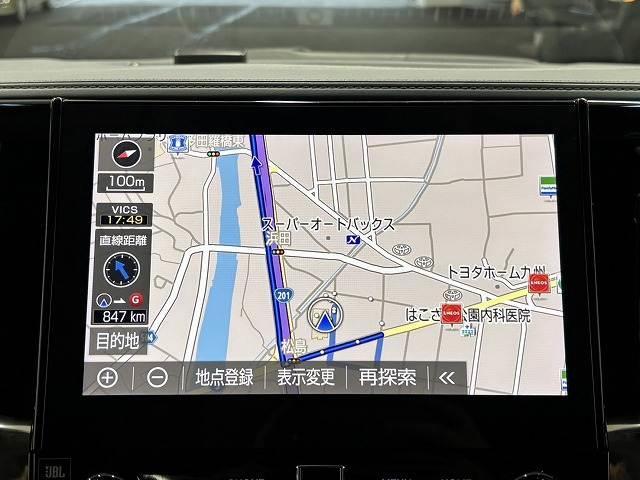 アルファード ２．５Ｓ　Ｃパッケージ　ＡＬＰＩＮＥＳＴＹＬＥエアロ　サンルーフ　後席フリップダウンモニター　黒革　パーキングアシスト　純正１０．５インチナビ　全方位カメラ　ＤＶＤ再生可能　レーダークルコン　パワーバックドア（3枚目）