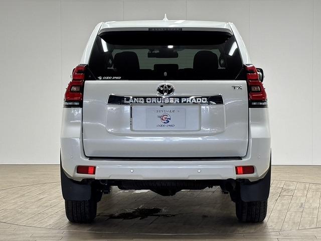 ランドクルーザープラド ＴＸ　ワンオーナー　サンルーフ　純正９型ナビ　全方位カメラ　７人乗り　レーダークルコン　レーンキープアシスト　ＬＥＤヘッドライト　オートハイビーム　地デジ　Ｂｌｕｅｔｏｏｔｈ　ＥＴＣ２．０　スマートキー（27枚目）