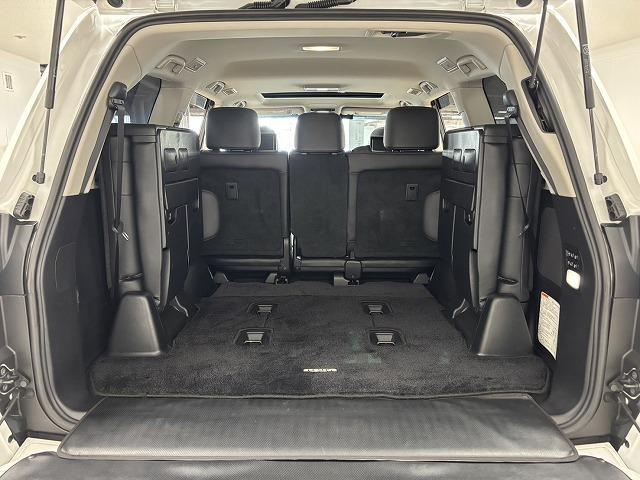 ＬＸ ＬＸ５７０　モデリスタエアロ　マークレビンソン　サンルーフ　クールボックス　後席モニター　黒革　シートベンチレーション　レーダークルコン　パワーバックドア　クリアランスソナー　ＢＳＭ　ＥＴＣ　３列シート（64枚目）