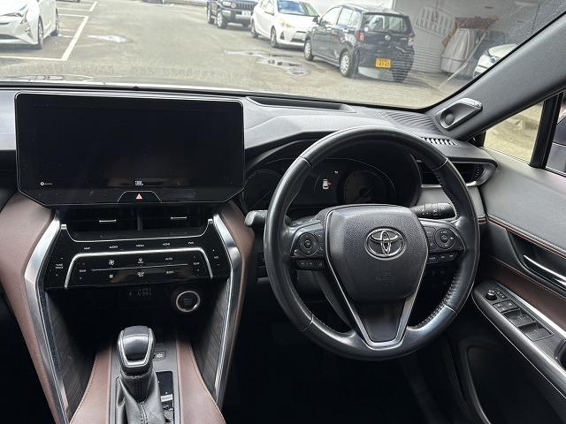 ハリアー Ｚ　純正１２．３型ナビ　ＪＢＬ　モデリスタ　エアロ　黒革シート　盗難防止　運転席パワーシート　地デジ　横滑防止装置　リアビューカメラ　Ｗエアバッグ　キーレス　スマートキ－　サイドエアバッグ　エアコン　禁煙（22枚目）