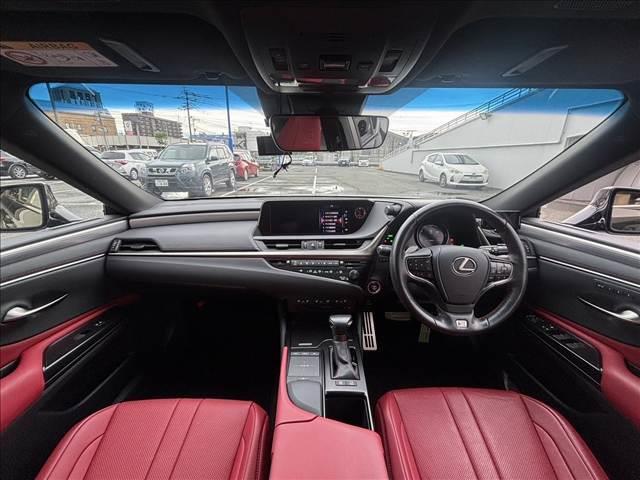 ＥＳ ＥＳ３００ｈ　“Ｆ　ＳＰＯＲＴ”　サンルーフ　赤革シート　純正１２．３型ナビ　全方位カメラ　シートベンチレーション　レーダークルコン　レーンキープアシスト　三眼ＬＥＤヘッドライト　地デジ　バックカメラ　Ｂｌｕｅｔｏｏｔｈ（2枚目）