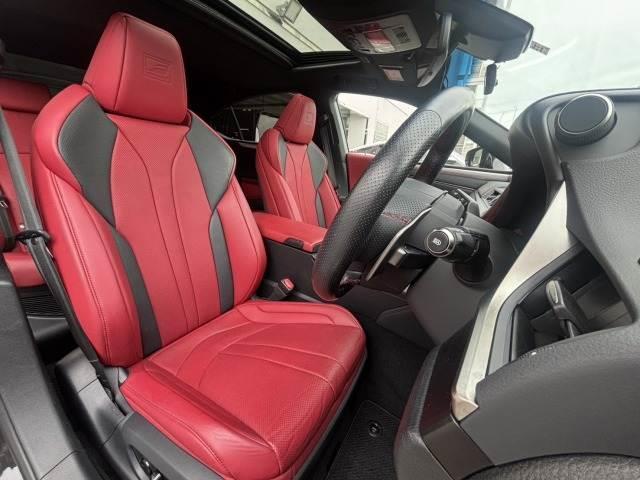 ＥＳ ＥＳ３００ｈ　“Ｆ　ＳＰＯＲＴ”　サンルーフ　赤革シート　純正１２．３型ナビ　全方位カメラ　シートベンチレーション　レーダークルコン　レーンキープアシスト　三眼ＬＥＤヘッドライト　地デジ　バックカメラ　Ｂｌｕｅｔｏｏｔｈ（5枚目）