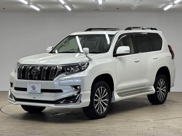 ランドクルーザープラド ＴＸ　Ｌパッケージ　モデリスタエアロ／サンルーフ／ルーフレール／純正９インチナビ／地デジ／白革／パワーシート／シートベンチレーション／純正ＯＰ１９インチＡＷ／レーダークルコン／レーンキープアシスト／軽減ブレーキ（15枚目）
