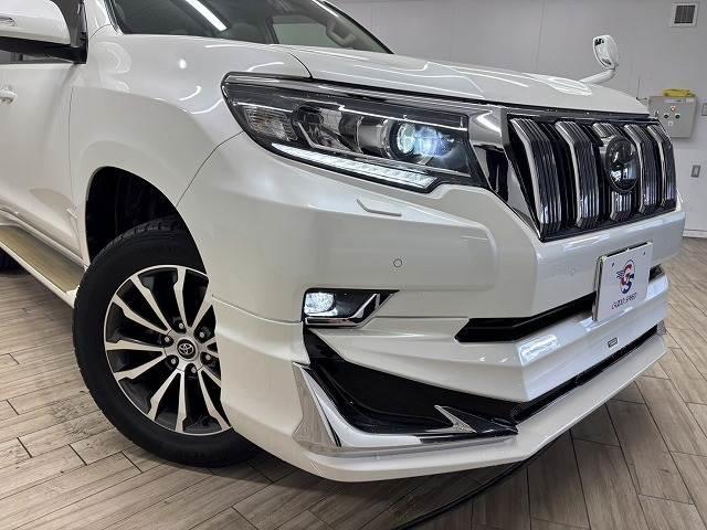 ランドクルーザープラド ＴＸ　Ｌパッケージ　モデリスタエアロ／サンルーフ／ルーフレール／純正９インチナビ／地デジ／白革／パワーシート／シートベンチレーション／純正ＯＰ１９インチＡＷ／レーダークルコン／レーンキープアシスト／軽減ブレーキ（20枚目）