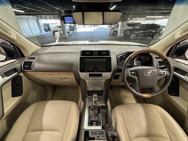 ランドクルーザープラド ＴＸ　Ｌパッケージ　モデリスタエアロ／サンルーフ／ルーフレール／純正９インチナビ／地デジ／白革／パワーシート／シートベンチレーション／純正ＯＰ１９インチＡＷ／レーダークルコン／レーンキープアシスト／軽減ブレーキ（21枚目）