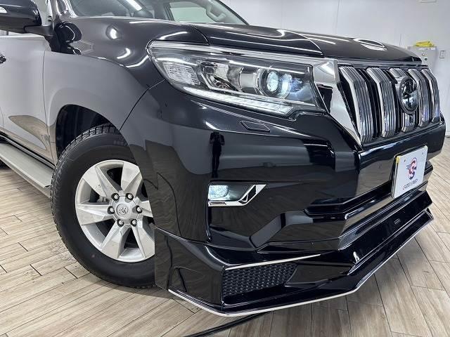 ランドクルーザープラド TX Lパッケージ エルフォードエアロ/サンルーフ/ルーフレール/純正8インチナビ/全方位カメラ/シートベンチレーション/黒革/パワーシート/レーダークルコン/BSM/ETC/クリアランスソナー/オートハイビーム(20枚目)