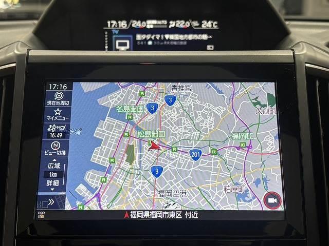 フォレスター アドバンス　サンルーフ／茶革／デジタルインナーミラー／ＤＩＡＴＯＮＥ８型ナビ地デジ／フロントサイドバックモニター／ＢＳＭ／追従クルコン／パワーシート／シートヒーター／パワーバックドア／ＬＥＤ／ＥＴＣ／スマートキー（3枚目）