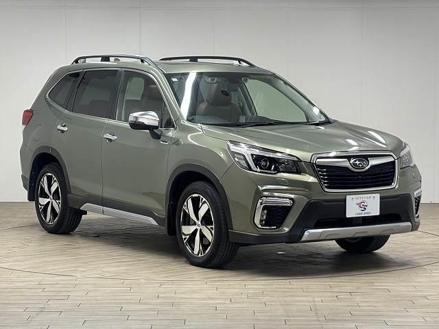 フォレスター アドバンス　サンルーフ／茶革／デジタルインナーミラー／ＤＩＡＴＯＮＥ８型ナビ地デジ／フロントサイドバックモニター／ＢＳＭ／追従クルコン／パワーシート／シートヒーター／パワーバックドア／ＬＥＤ／ＥＴＣ／スマートキー（14枚目）