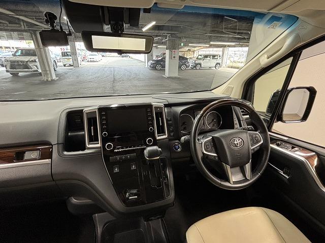 グランエース G ワンオーナー/純正8型ナビ地デジ/全周囲/12.1型後席モニター/ベージュレザー/デジタルインナーミラー/両側電動/BSM/衝突軽減/パワーシート/シートヒーター/オートハイビーム//LED/ETC(48枚目)