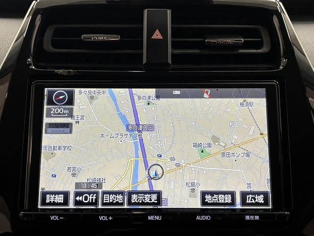 プリウス Ａツーリングセレクション　モデリスタエアロ／純正９インチナビ／パーキングアシスト／レーダークルコン／レーンキープアシスト／シートヒーター／ＢＳＭ／ＥＴＣ／地デジ／バックカメラ／ＨＵＤ／ＬＥＤヘッドライト／スマートキー（3枚目）
