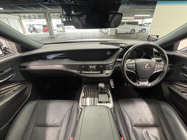 ＬＳ ＬＳ５００ｈ　Ｉパッケージ　サンルーフ／純正オプション２０インチＡＷ／純正１２．３型ナビ／全周囲／パワーシート／シートベンチレーション／ＢＳＭ／追従クルコン／衝突軽減／ヘッドアップディスプレイ／パワー（45枚目）