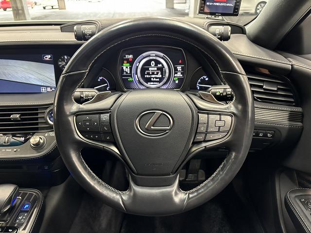 ＬＳ ＬＳ５００ｈ　Ｉパッケージ　サンルーフ／純正オプション２０インチＡＷ／純正１２．３型ナビ／全周囲／パワーシート／シートベンチレーション／ＢＳＭ／追従クルコン／衝突軽減／ヘッドアップディスプレイ／パワー（46枚目）