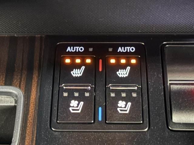 【シートベンチレーション】シートが暖かくなったり涼しくなります。暑い季節や寒い季節にうれしい装備です！