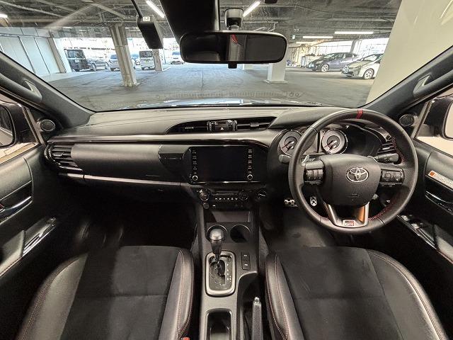 ハイラックス Ｚ“ＧＲ　ＳＰＯＲＴ”　ワンオーナー／ＧＲスポーツバー／ドレスアップマフラー／純正ナビ／全方位カメラ／寒冷地／レーンキープアシスト／ダウンヒルアシスト／リアデフロック／クリアランスソナー／ハーフレザー／パワーシート（21枚目）