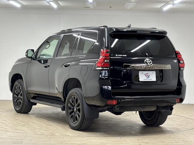 ランドクルーザープラド ＴＸ　Ｌパッケージ・ブラックエディション　特別仕様車／黒革／シートベンチレーション／パワーシート／純正９インチナビ／全方位カメラ／レーダークルコン／レーンキープアシスト／ＬＥＤヘッドライト／オートハイビーム／クリアランスソナー（24枚目）