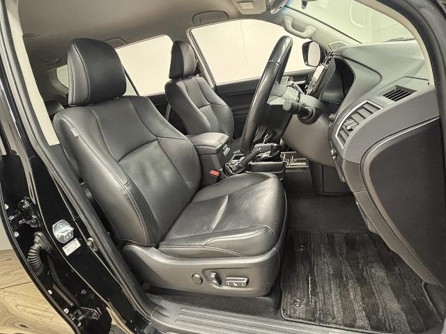 ランドクルーザープラド ＴＸ　Ｌパッケージ・ブラックエディション　特別仕様車／黒革／シートベンチレーション／パワーシート／純正９インチナビ／全方位カメラ／レーダークルコン／レーンキープアシスト／ＬＥＤヘッドライト／オートハイビーム／クリアランスソナー（33枚目）