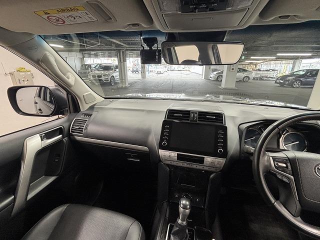 ランドクルーザープラド ＴＸ　Ｌパッケージ・ブラックエディション　特別仕様車／黒革／シートベンチレーション／パワーシート／純正９インチナビ／全方位カメラ／レーダークルコン／レーンキープアシスト／ＬＥＤヘッドライト／オートハイビーム／クリアランスソナー（44枚目）