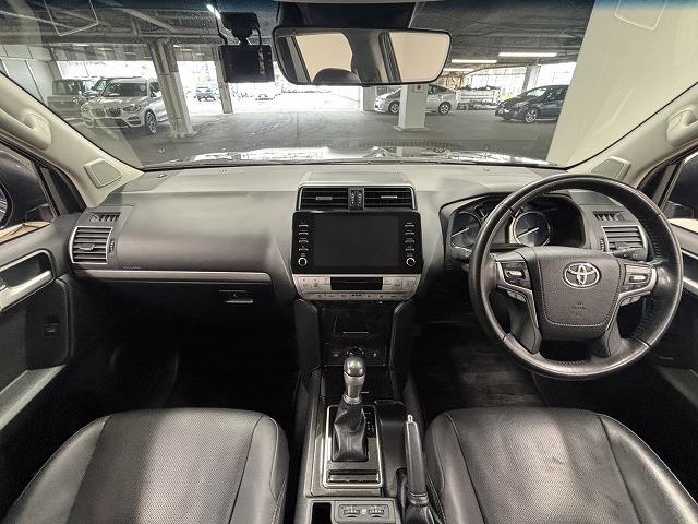 ランドクルーザープラド ＴＸ　Ｌパッケージ・ブラックエディション　特別仕様車／黒革／シートベンチレーション／パワーシート／純正９インチナビ／全方位カメラ／レーダークルコン／レーンキープアシスト／ＬＥＤヘッドライト／オートハイビーム／クリアランスソナー（46枚目）